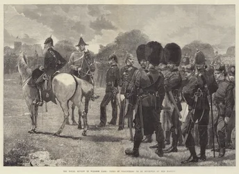 The Royal Review in Windsor Park, Types of Volunteers to be Reviewed by Her Majesty
